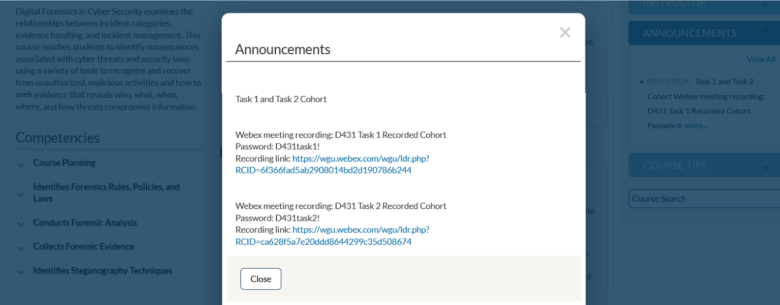 WGU D431 -How to Pass the Digital Forensics in Cybersecurity